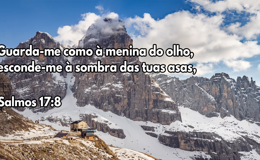 Guarda-me como à menina do olho, esconde-me à sombra das tuas asas