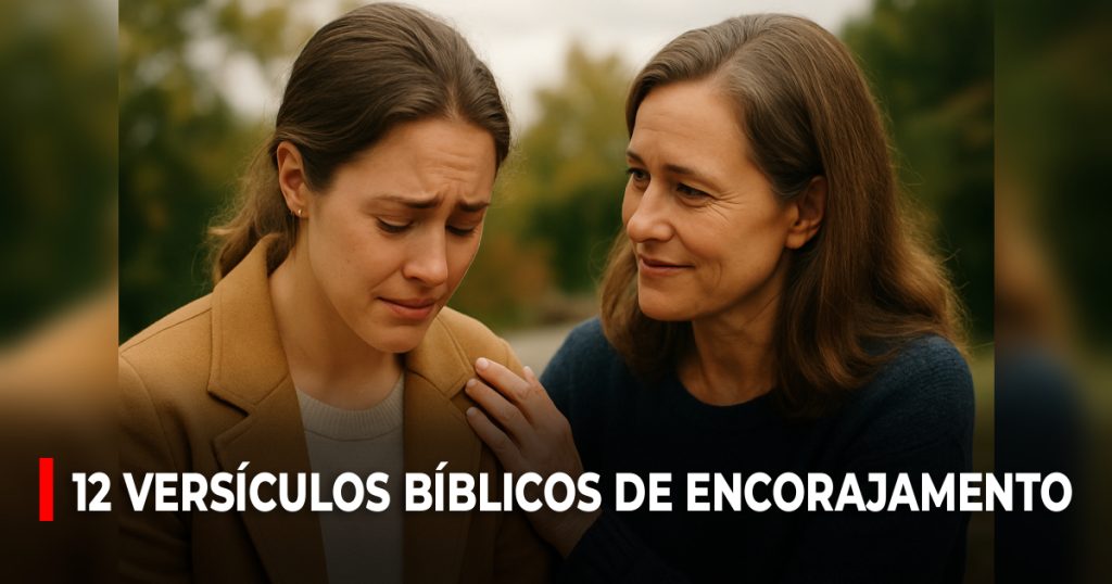 12 versículos bíblicos de encorajamento