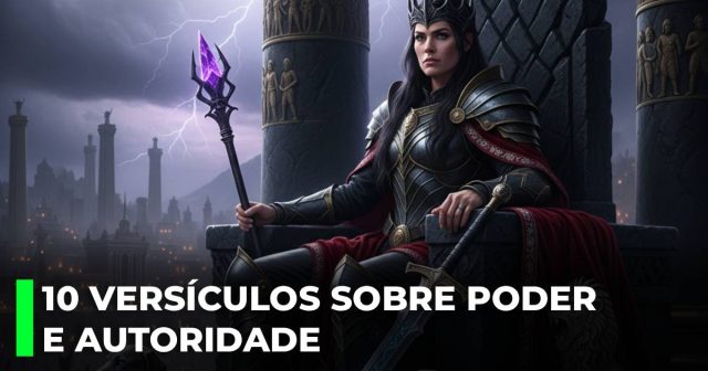 10 versículos sobre poder e autoridade
