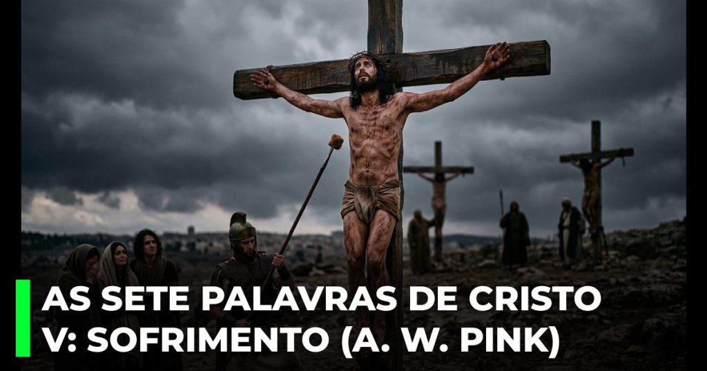 As Sete Palavras de Cristo na cruz. V_ A Palavra de sofrimento (A. W. Pink)